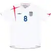 Lampard #8 Retro England Home Jersey World Cup 2006 - Image 2