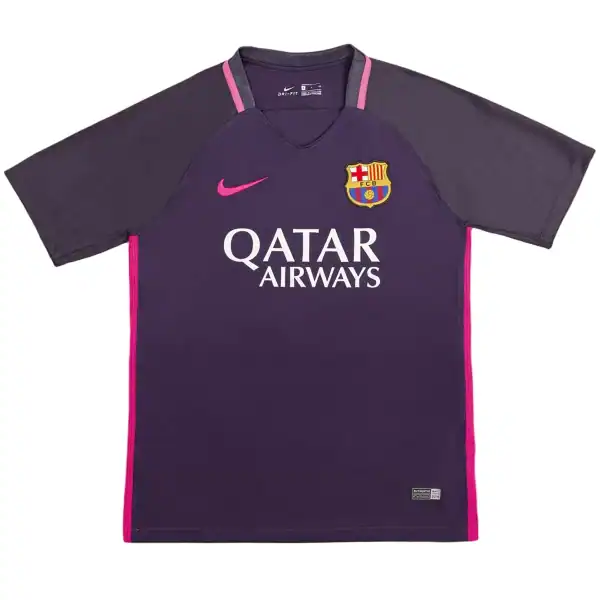 A.Iniesta #8 Retro Barcelona Away Jersey 2016/17 - Image 3
