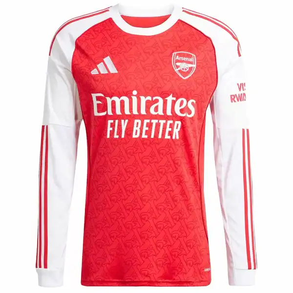 Arsenal Home Long Sleeve Jersey 2025/26 - Image 3