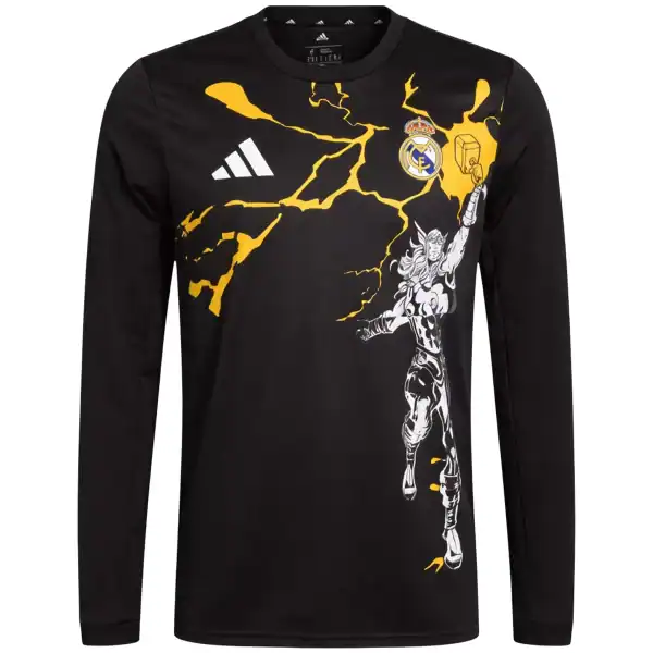 Real Madrid x Marvel Long Sleeve Jersey 2025/26 - Image 2