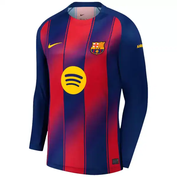 Barcelona Home Long Sleeve Jersey 2025/26 - Image 2