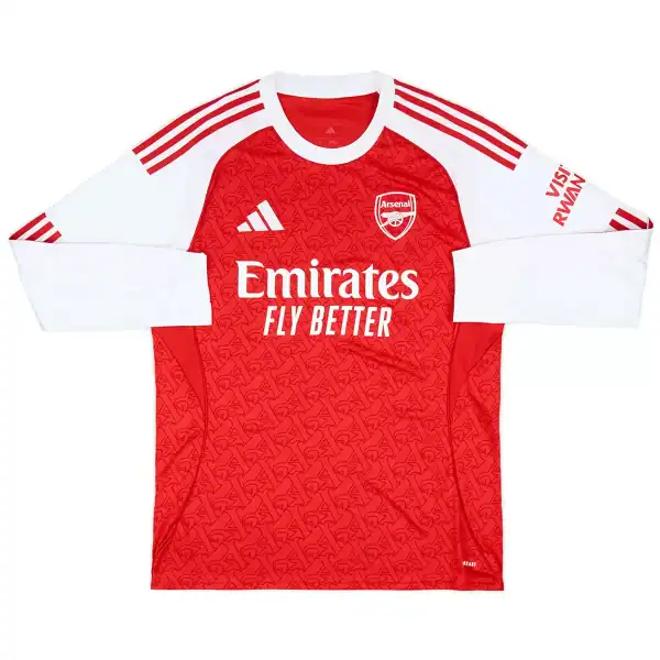 Arsenal Home Long Sleeve Jersey 2025/26 - Image 4