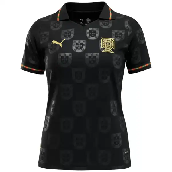 Women's Portugal 'Black Panther' Special Edition Jersey World Cup 2026 - Image 2