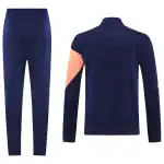 Barcelona Training Tracksuit Kit(Jacket+Pants) Navy&Orange 2025/26