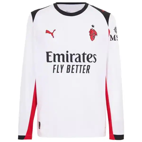 AC Milan Away Long Sleeve Jersey 2025/26 - Image 2