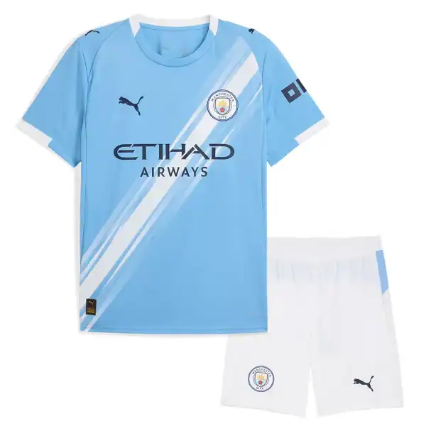 Manchester City Home Jersey Kit 2025/26 - Image 2