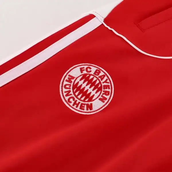 Bayern Munich Training Tracksuit Kit(Jacket+Pants) Red 2025/26 - Image 9