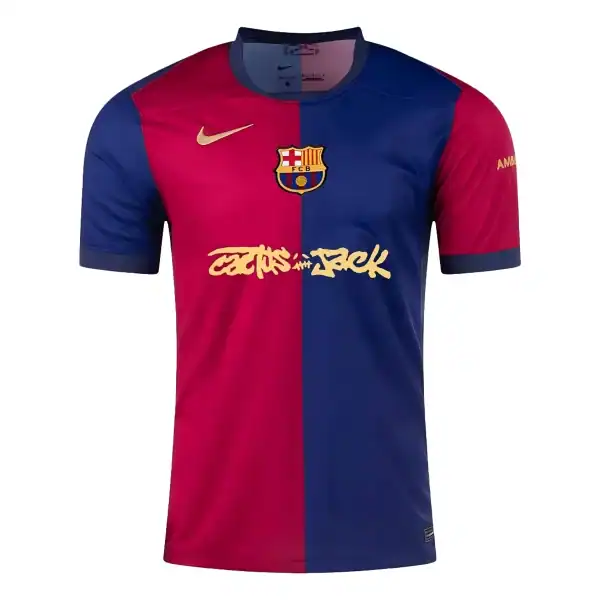 Barcelona x Travis Scott Cactus Jack Home Jersey 2024/25 - Image 1