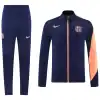 Barcelona Training Tracksuit Kit(Jacket+Pants) Navy&Orange 2025/26 - Image 4