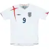 Rooney #9 Retro England Home Jersey World Cup 2006 - Image 2