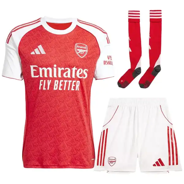 Arsenal Home Jersey Full Kit 2025/26 - Image 2
