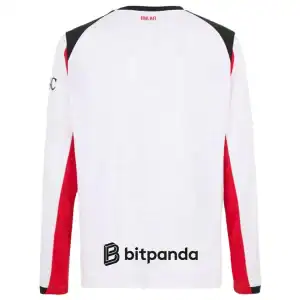 AC Milan Away Long Sleeve Jersey 2025/26