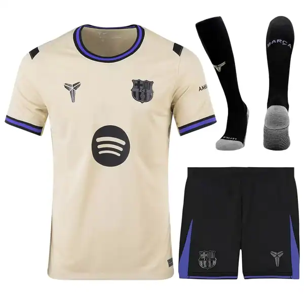 Barcelona Away Jersey Full Kit 2025/26 - Image 1
