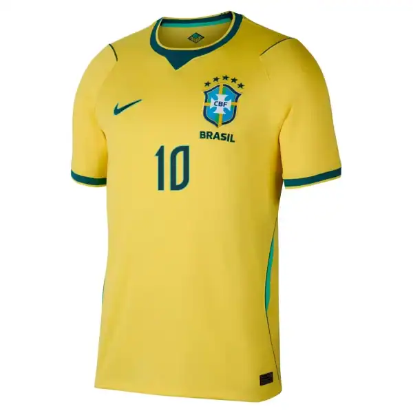 Neymar Jr. #10 Brazil Home Jersey World Cup 2026 - Image 5