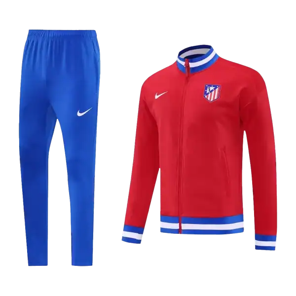 Atletico Madrid Training Tracksuit Kit(Jacket+Pants) Red 2025/26 - Image 3