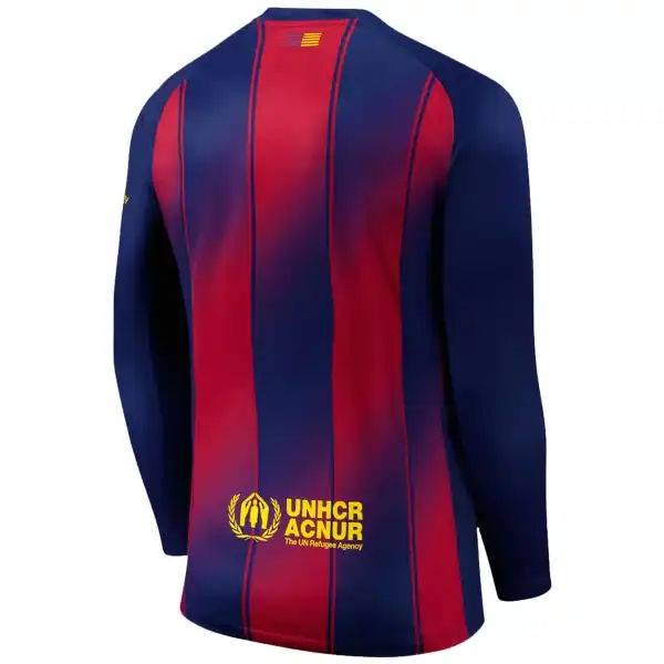 Barcelona Home Long Sleeve Jersey 2025/26 - Image 1