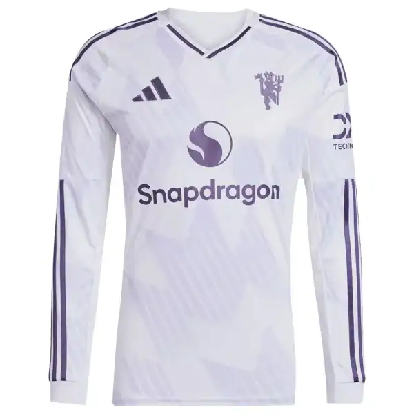 Manchester United Away Long Sleeve Jersey 2025/26 - Image 1