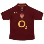 Bergkamp #10 Retro Arsenal Home Jersey 2005/06
