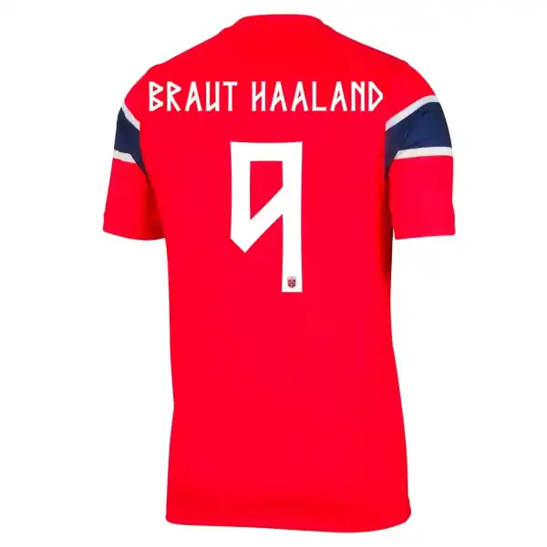 BRAUT HAALAND #9 Norway Home Jersey World Cup 2026 - Image 1