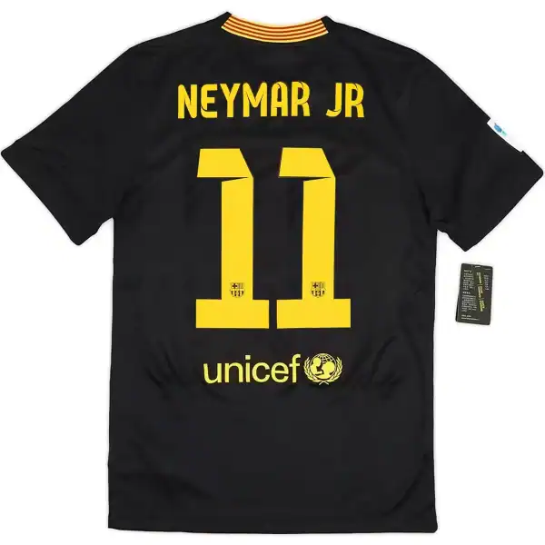 Neymar Jr #11 Retro Barcelona Third Jersey 2013/14 - Image 1