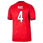 Rice #4 England Away Jersey World Cup 2026