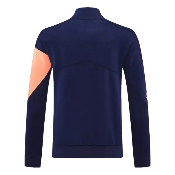 Barcelona Training Tracksuit Kit(Jacket+Pants) Navy&Orange 2025/26 - Image 2