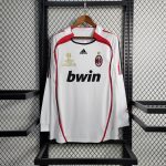 AC Milan 2006/2007 Away Long Sleeve Retro Jersey