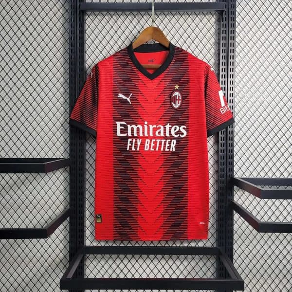 AC Milan 2023/2024 Home Jersey - Image 1