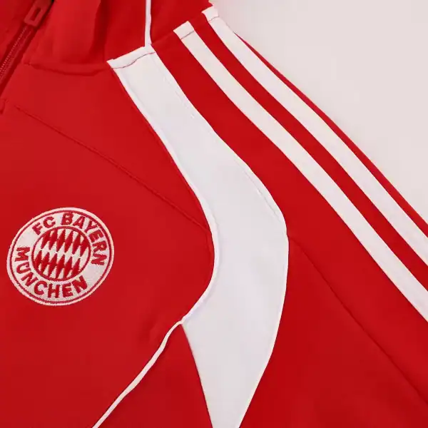 Bayern Munich Training Tracksuit Kit(Jacket+Pants) Red 2025/26 - Image 10