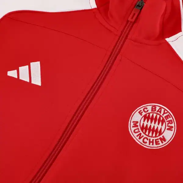 Bayern Munich Training Tracksuit Kit(Jacket+Pants) Red 2025/26 - Image 8