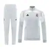 Real Madrid Training Tracksuit Kit(Jacket+Pants) 07 Gray 2025/26 - Image 3