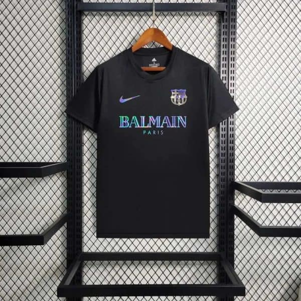 Barcelona Black Balmain Jersey - Image 1