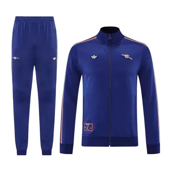Arsenal Training Tracksuit Kit(Jacket+Pants) Blue 2025/26 - Image 4