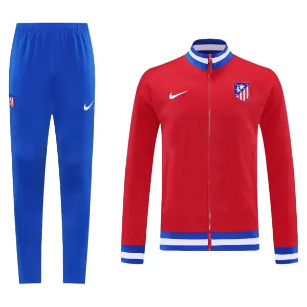 Atletico Madrid Training Tracksuit Kit(Jacket+Pants) Red 2025/26 - Image 2