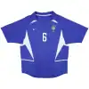 R.Carlos #6 Retro Brazil Away Jersey World Cup 2002