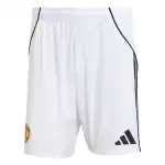 Manchester United Home Soccer Shorts 2025/26