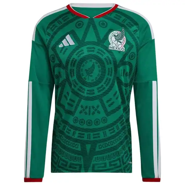 Mexico Home Long Sleeve Jersey World Cup 2026 - Image 2