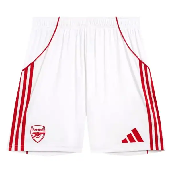 Arsenal Home Soccer Shorts 2025/26 - Image 2