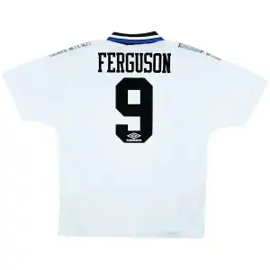 Ferguson #9 Retro Everton Away Jersey 1994/95
