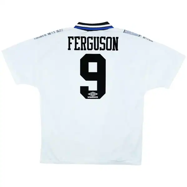 Ferguson #9 Retro Everton Away Jersey 1994/95 - Image 1