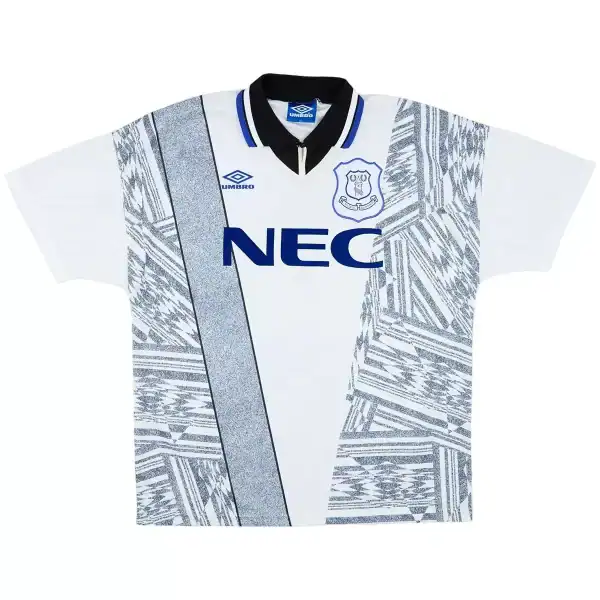 Ferguson #9 Retro Everton Away Jersey 1994/95 - Image 2