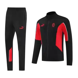 AC Milan Training Tracksuit Kit(Jacket+Pants) Black 2025/26