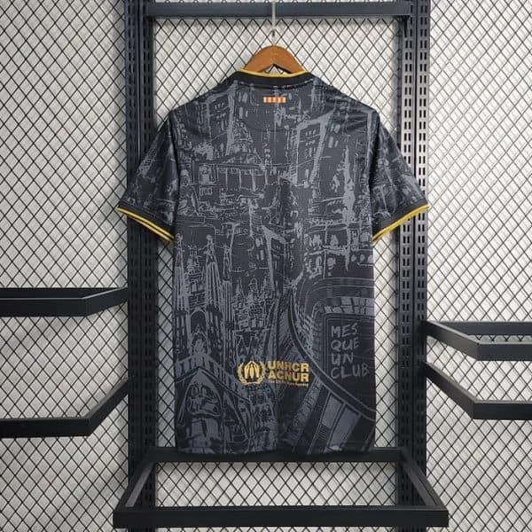 Barcelona Black Cityscape Jersey - Image 2