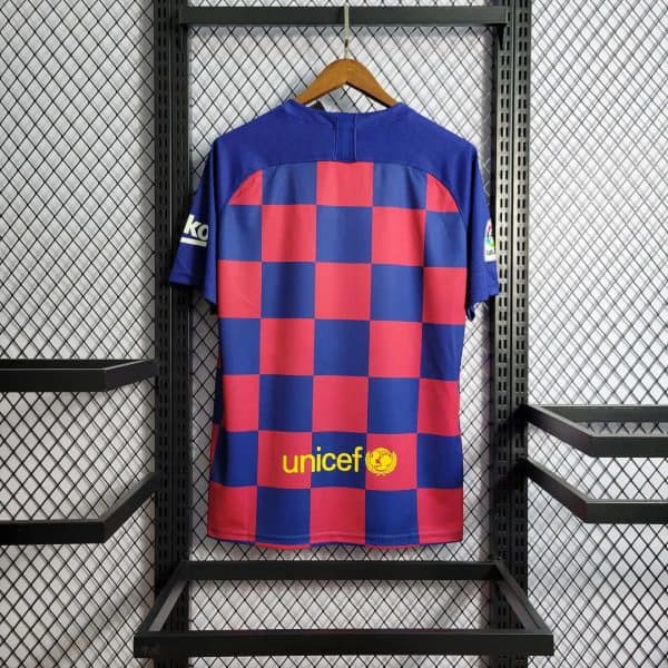 Barcelona 2019/2020 Home Retro Jersey - Image 2