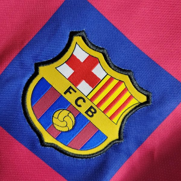 Barcelona 2019/2020 Home Retro Jersey - Image 3