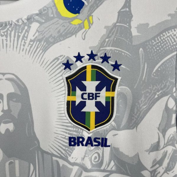 Brazil White Savior Jersey - Image 3