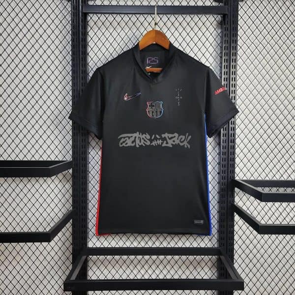 Barcelona x Travis Scott Cactus Jack Jersey - Image 1