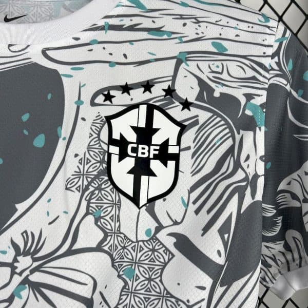 Brazil Blue Parrot Jersey - Image 3