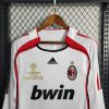 AC Milan 2006/2007 Away Long Sleeve Retro Jersey - Image 3