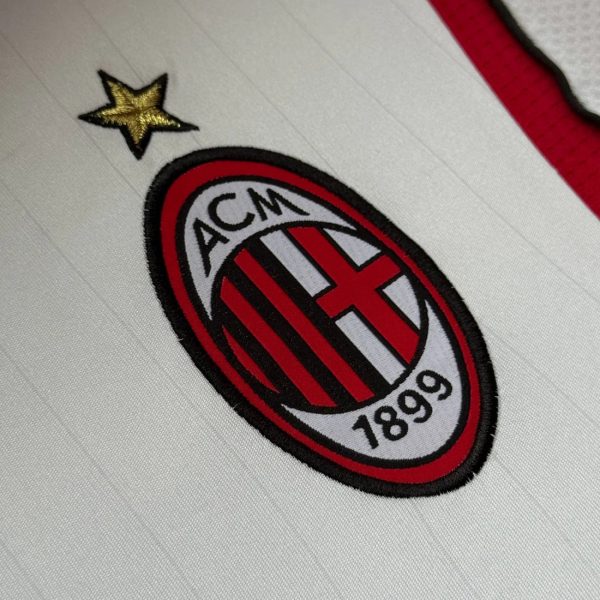 AC Milan 2006/2007 Away Long Sleeve Retro Jersey - Image 4